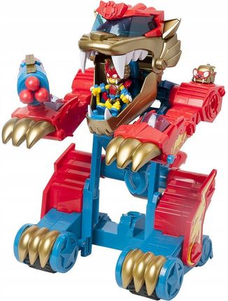 Magic Box Zestaw Figurek Superthings Wild Tiger Transformer Robot Pstsp112In120 - zdjęcie 6