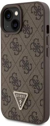 Guess Etui Guhcp15Mp4Tdscpw Do Iphone 15 Plus 6 7 Hardcase Crossbody 4G Metal Logo Brązowy Brown - zdjęcie 4