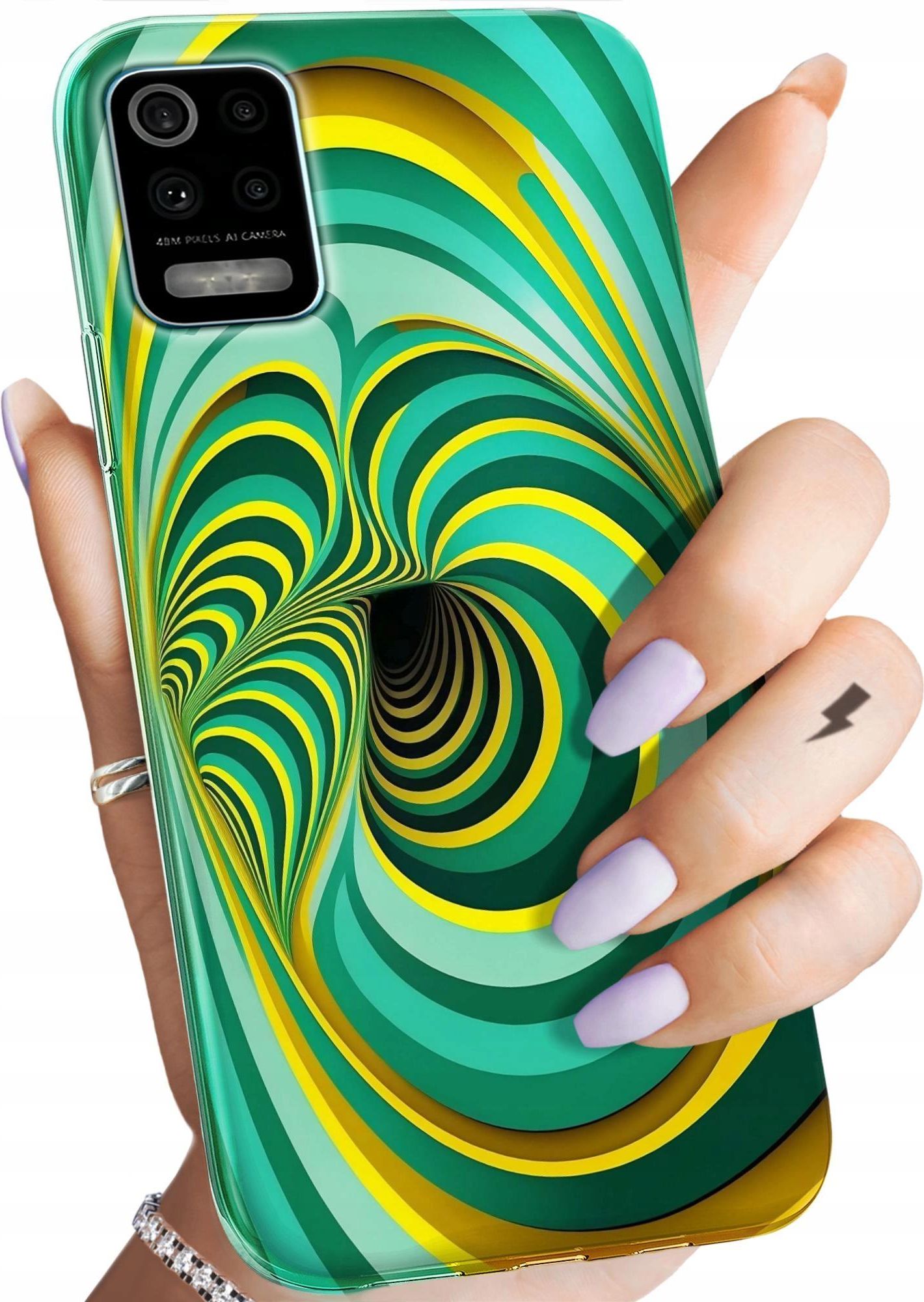 Hello Case Etui Do Lg K52 Iluzja Optyczna Złudzenie Etui na telefon