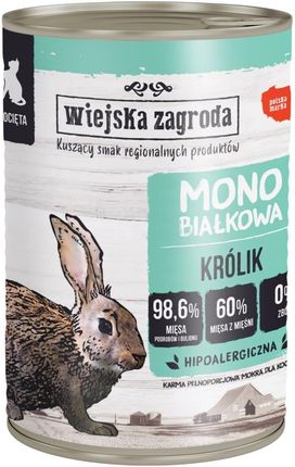 Wiejska Zagroda Królik Dla Kociąt 6x400g - zdjęcie 2