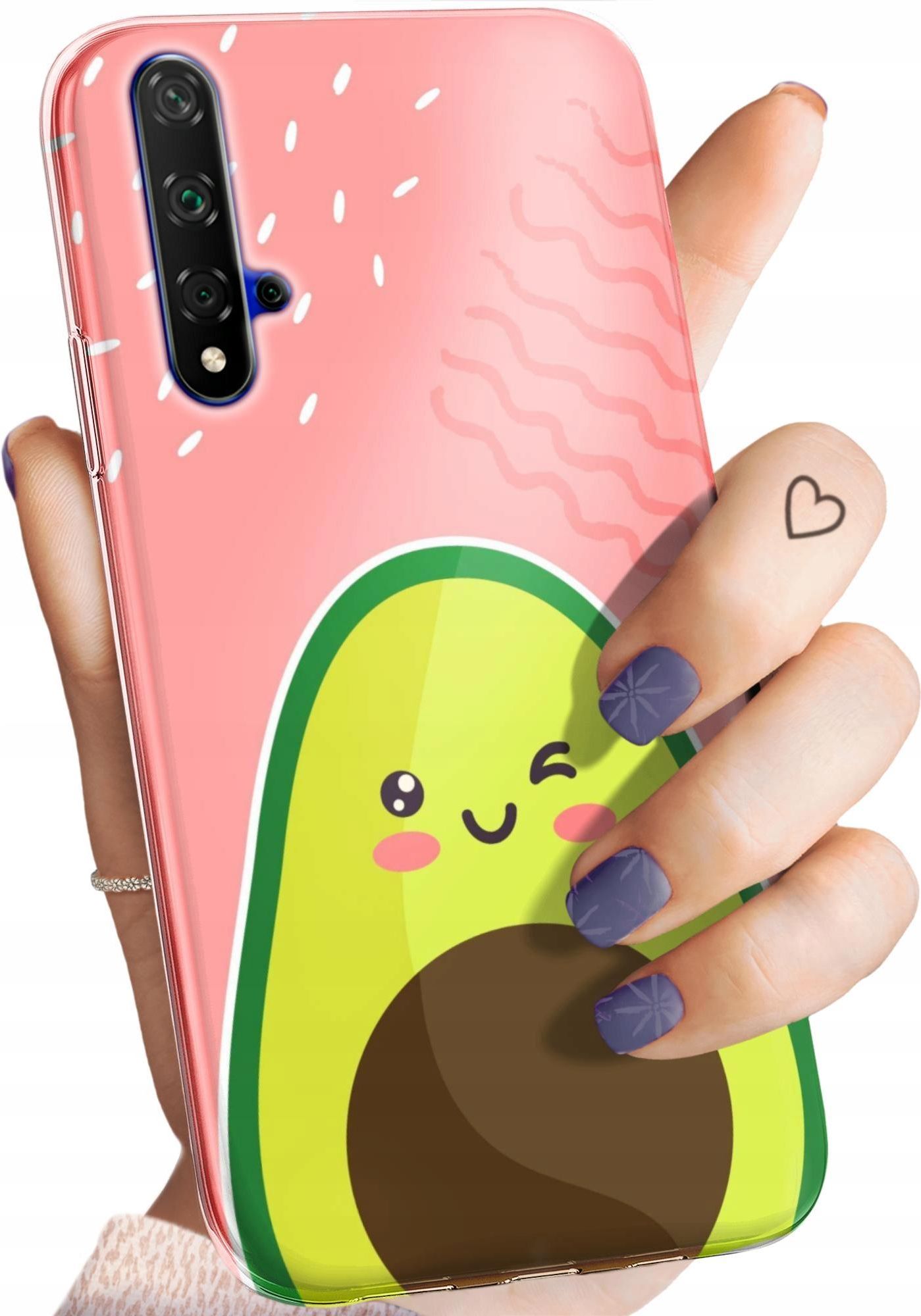 Hello Case Etui Do Huawei Nova 5T Honor 20 Awokado Etui Na Telefon