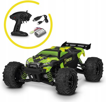 Overmax Samochód Zdalnie Sterowany 2Obudowy 4X4 Do 100M 45Km/H Monter 3.5 - zdjęcie 5