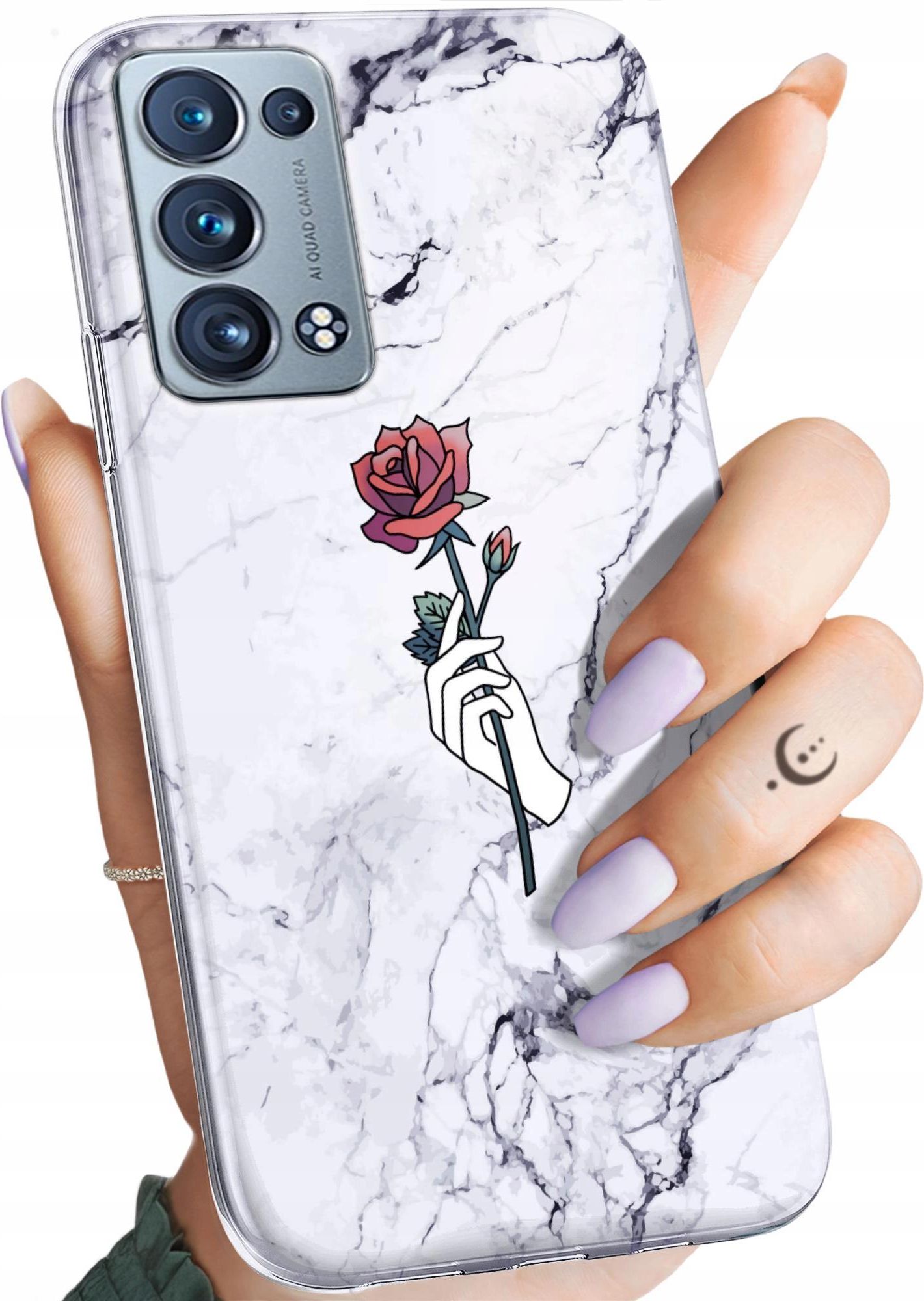 Hello Case Etui Do Oppo Reno 6 Pro Plus 5G Damskie Case Etui Na