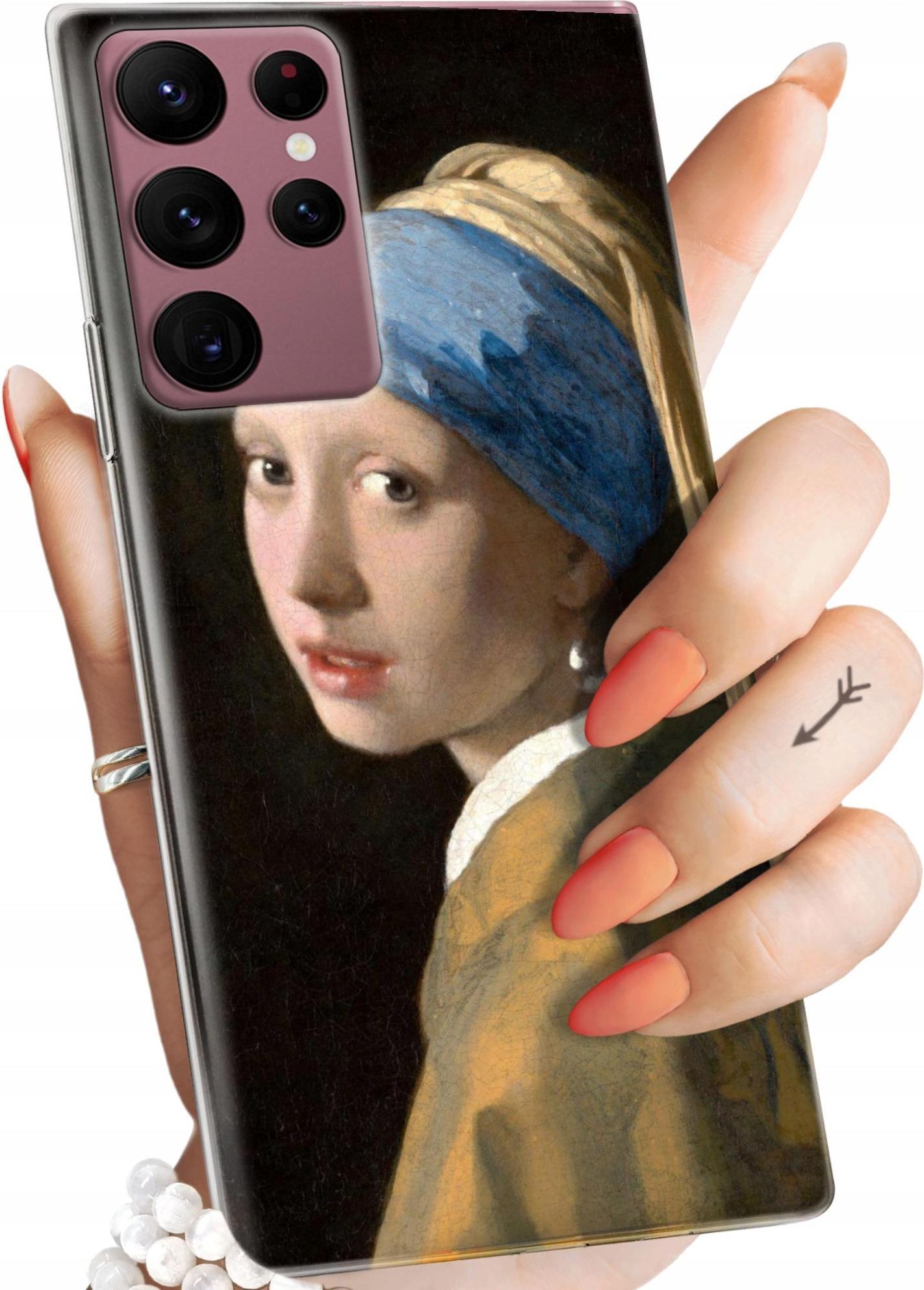 Hello Case Etui Do Samsung Galaxy S22 Ultra Johannes Vermeer Etui Na