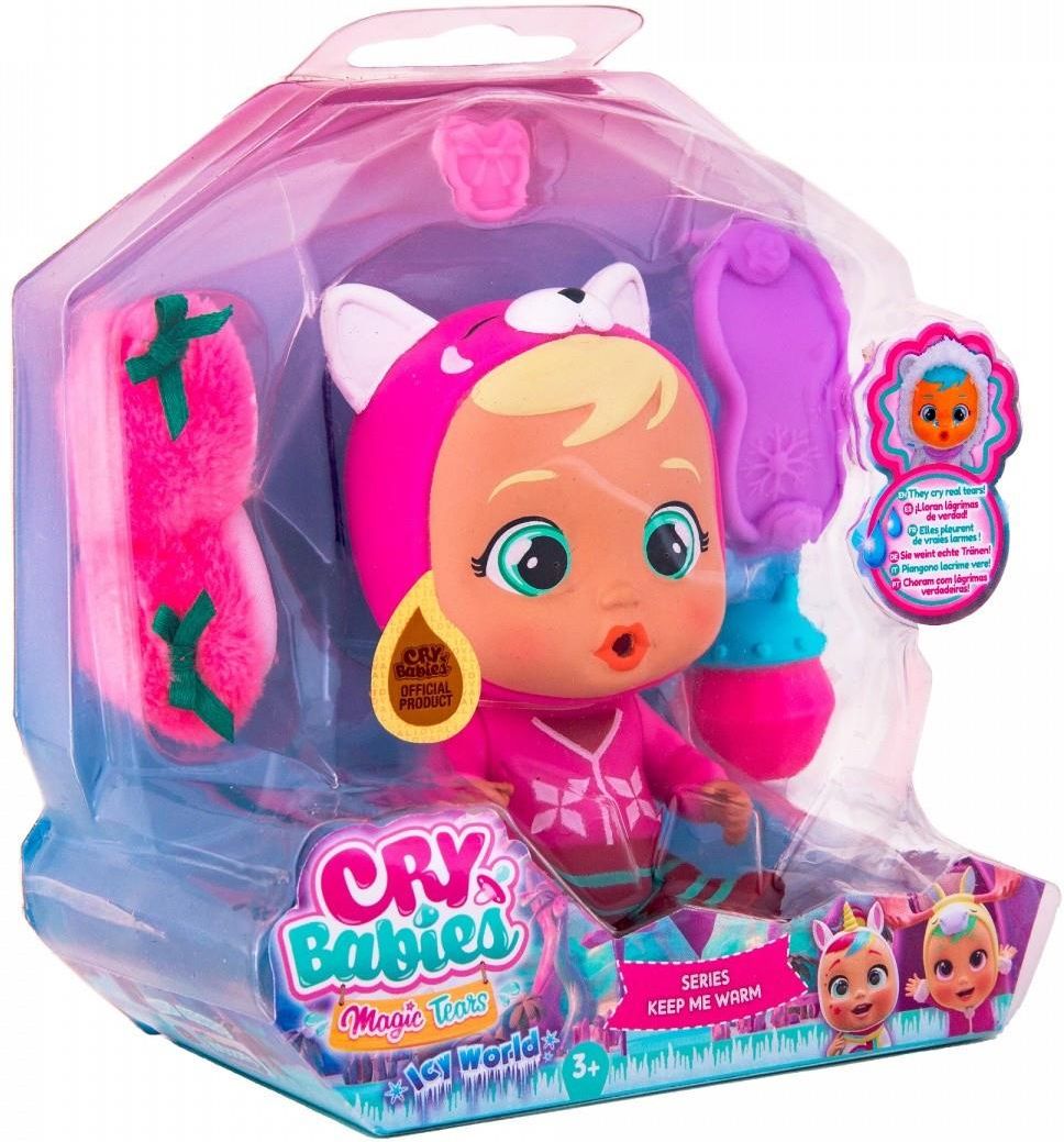 Lalka Tm Toys Laleczka Cry Babies Magic Tears Icy World Keep Me Warm