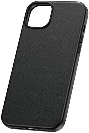 Etui Na Telefon Iphone15 Plus Baseus Fauxther Series Czarny - zdjęcie 2