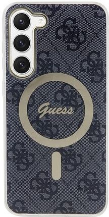 Guess Etui 4G Magsafe Do Samsung Galaxy S23 Czarny - zdjęcie 5