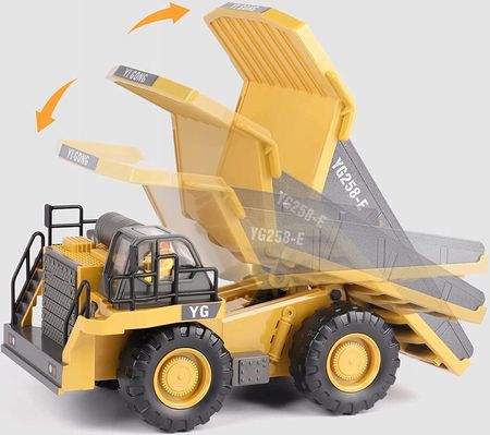 Aig Wywrotka Zdalnie Sterowana Pilotem Ciężarówka Rc Pojazd Maszyna Budowlana - zdjęcie 6