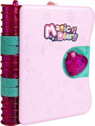 Norimpex Magiczny Pamiętnik Notes Dla Dziewczynki Ze Schowkami Na Kluczyk - zdjęcie 4
