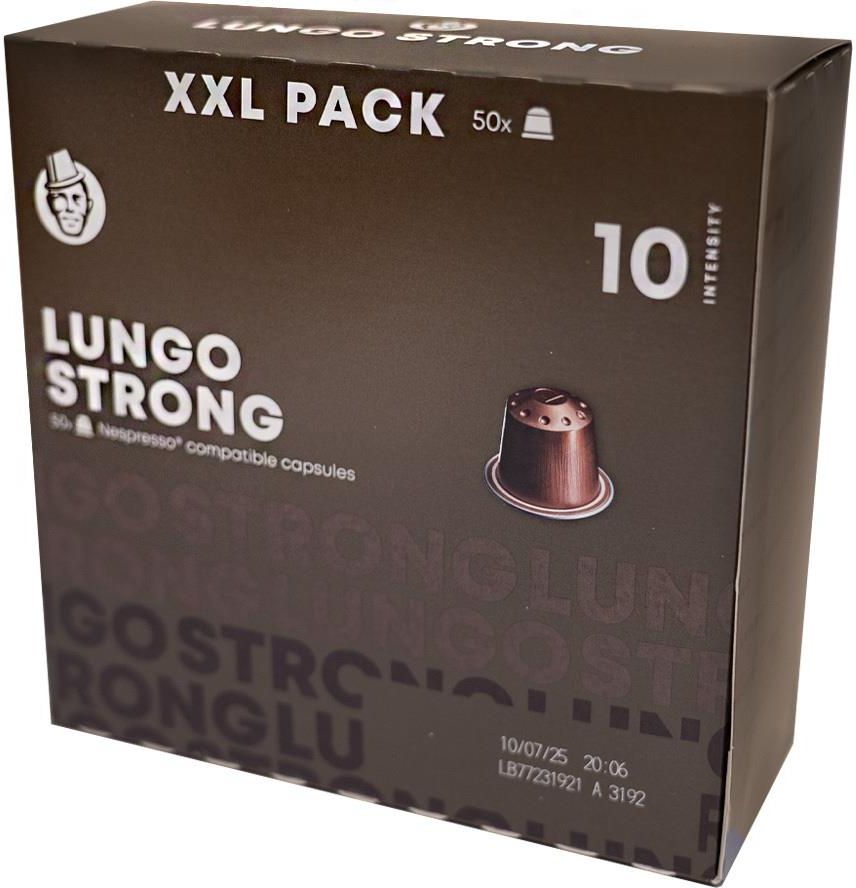 Kapsułki do ekspresów Nespresso Kaffekapslen Lungo Strong Xxl 50kaps