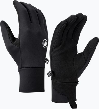 Rękawice Trekkingowe Mammut Astro Black - zdjęcie 2