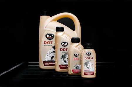 K2 T104 Płyn Hamulcowy Dot 4 0,5L - zdjęcie 2