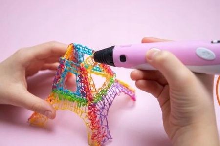 DŁUGOPIS 3D Dla Dzieci DRUKARKA 3 D PEN Zestaw + WKŁADY PLA 110 METRÓW - zdjęcie 3
