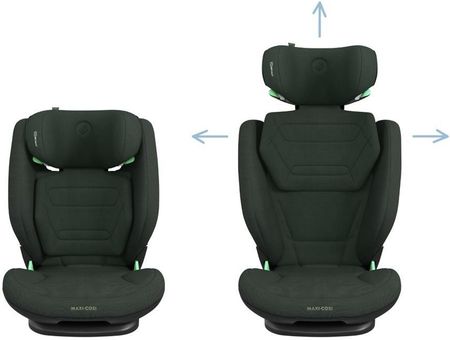 Maxi-Cosi RodiFix Pro2 i-Size 15-36kg Authentic Green - zdjęcie 5
