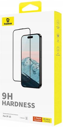 Baseus Szkło Hartowane 0.3Mm Diamond Do Iphone 15 - zdjęcie 5