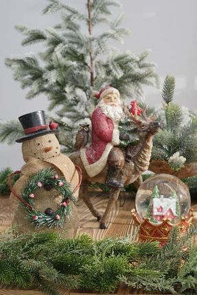 Villa Italia Figurka Bałwanek 25 Cm Givre - zdjęcie 4