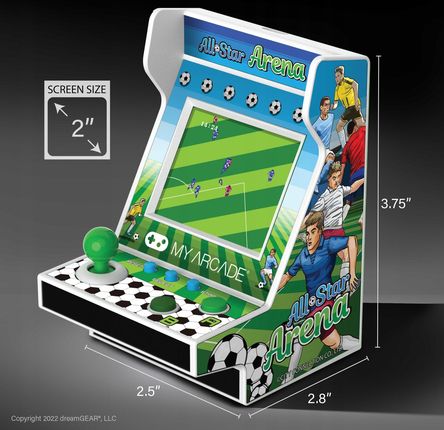 My Arcade All Star Arena Pico Player Portable Mini 108 Gier DGUNL-4119 - zdjęcie 2