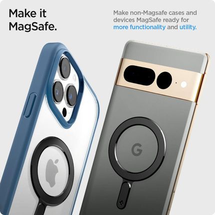 Spigen Blaszka Onetap Ring Magnetic Magsafe Adapter Czarny - zdjęcie 3
