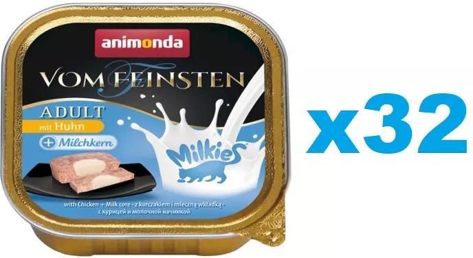 Karma Animonda Vom Feinsten Adult Milk Centr With Chicken Milk Kurczak