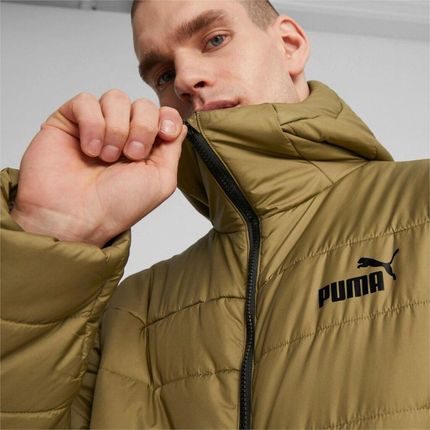 Kurtka męska Puma ESS Hooded Padded brązowa 848938 93 - zdjęcie 6