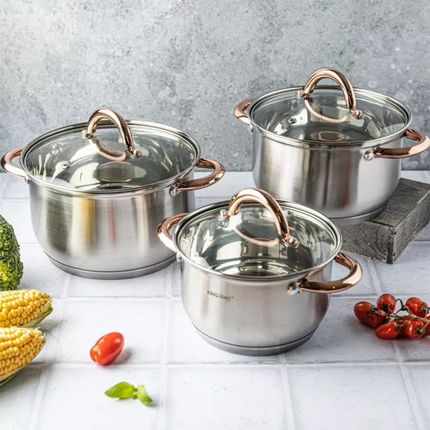 Kinghoff Zestaw Garnków 6 Elementów Kh 1761 1592811 - zdjęcie 2
