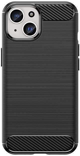 Hurtel Elastyczne Etui Carbon Case Z Wzorem Karbon Do Iphone 15 Czarne