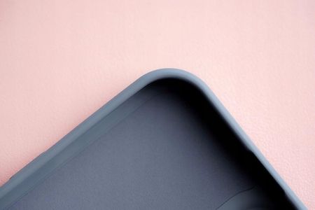Bizon Etui Case Silicone Ring Sq Do Apple Iphone 15 Plus Szare - zdjęcie 4