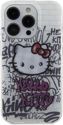 Hello Kitty Iml Kitty On Bricks Graffiti Etui Iphone 13 Pro Max (Biały) - zdjęcie 2
