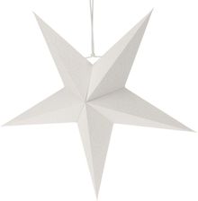 Zdjęcie Christmas Decoration Gwiazda Dekoracyjna Wisząca Papierowa 45Cm Biała - Legnica