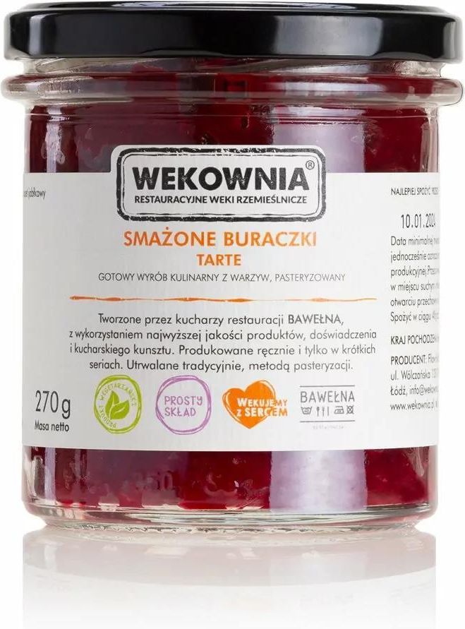 Wekownia Buraczki Tarte 270g Ceny I Opinie Ceneo Pl