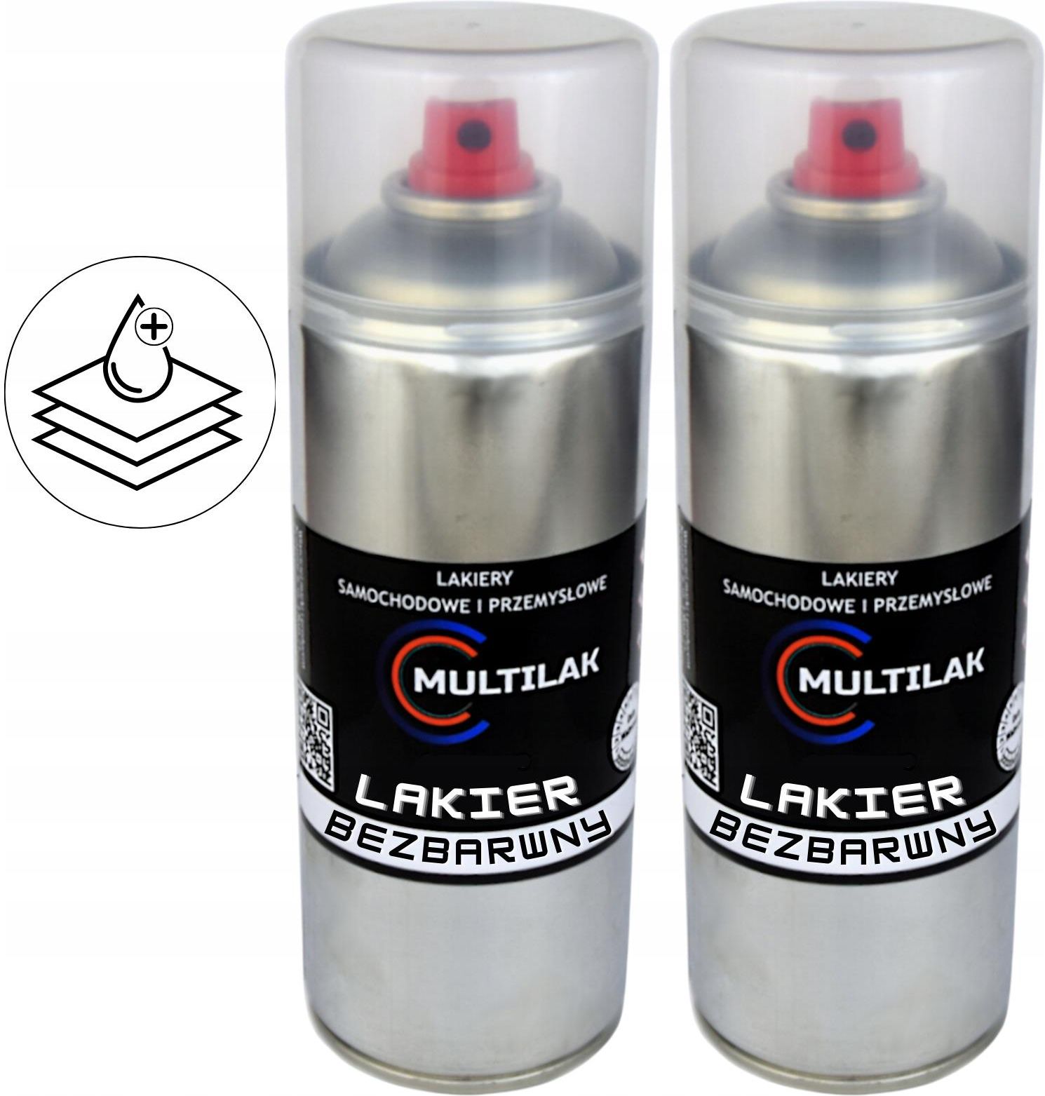 Multilak 2X Lakier Bezbarwny Klar W Sprayu 400Ml Opinie I Ceny Na