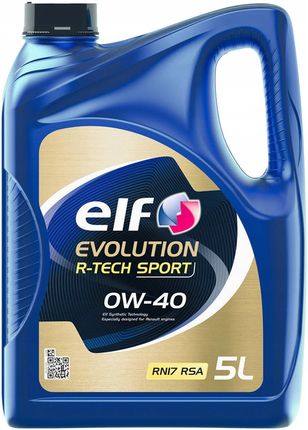 Elf Evolution R-Tech Sport 0W40 5l - zdjęcie 3