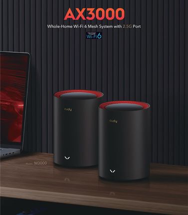 Cudy AX3000 Dual Band Cortex A53 (M3000) - zdjęcie 4