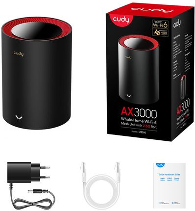 Cudy AX3000 Dual Band Cortex A53 (M3000) - zdjęcie 3