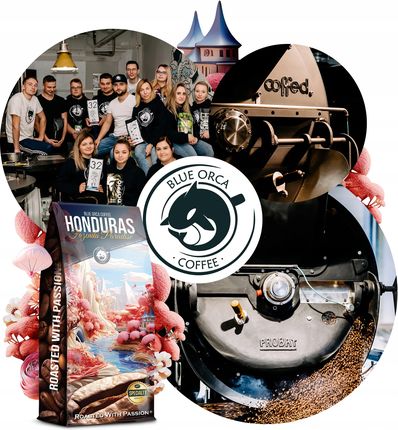 Blue Orca Coffee Honduras Fazenda Paradiso Fusion Edition Ziarnista 1kg - zdjęcie 3