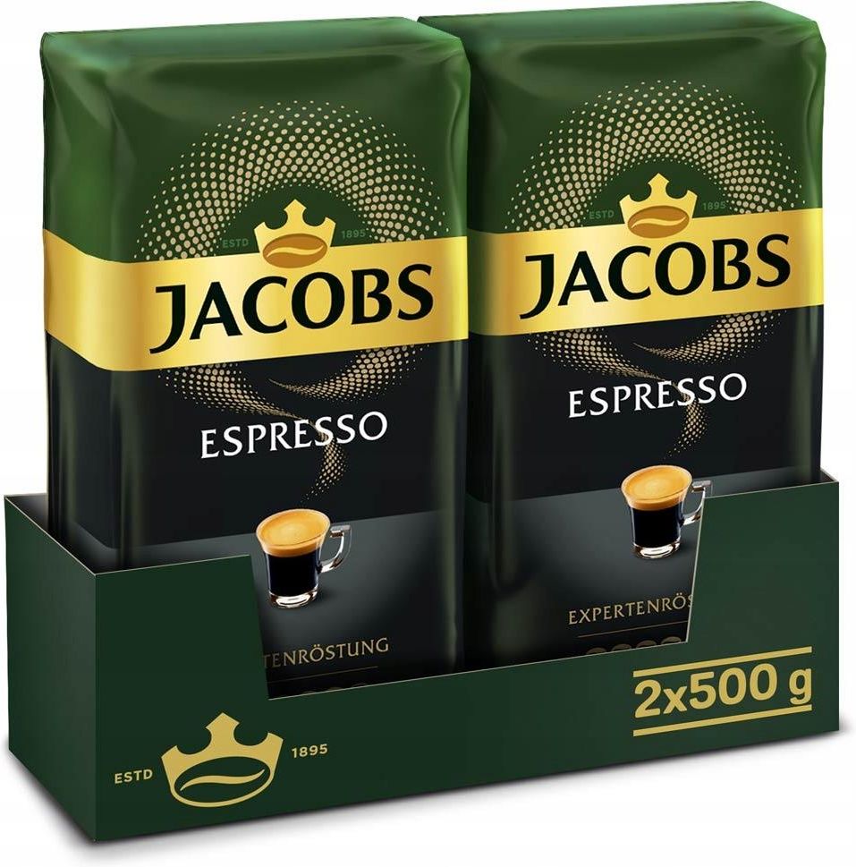 Kawa Jacobs Kronung Espresso Ziarnista 2X500g Ceny I Opinie Ceneo Pl