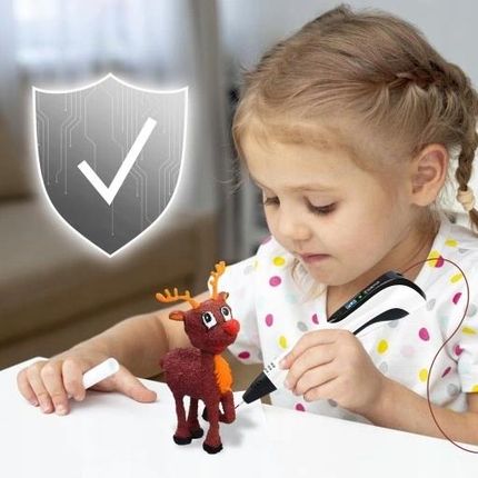 DŁUGOPIS 3D PEN DRUKARKA ZESTAW 3 GENERACJA 2023 + WKŁADY 300M PREZENT - zdjęcie 2