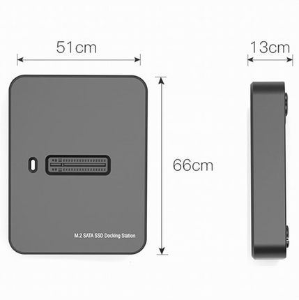 Gembird M.2 SATA i NVME DD-U3M2 (DDU3M2) - zdjęcie 4