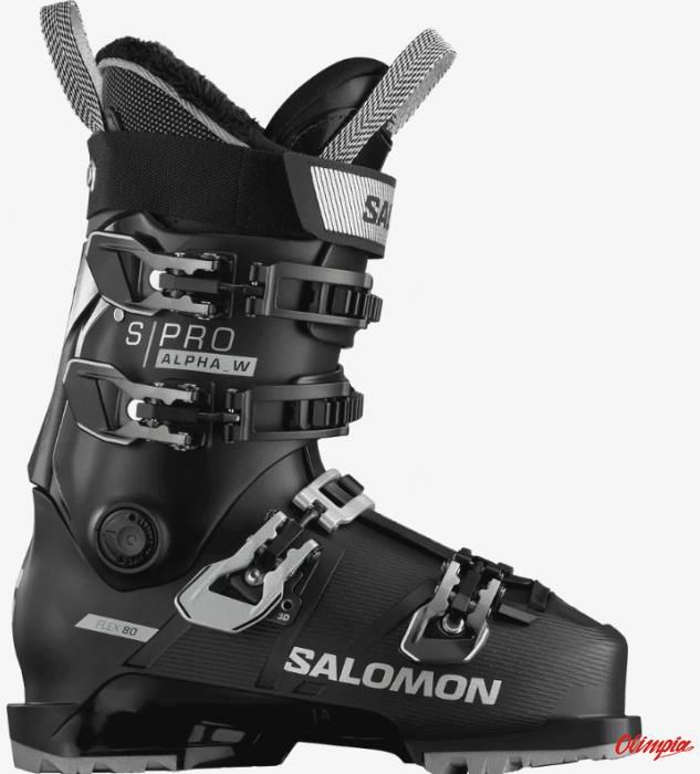 Buty Narciarskie Salomon S Pro Alpha W Gw Black White Moss Silver