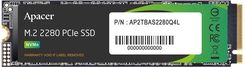 Zdjęcie Apacer SSD AS2280Q4L 512GB M.2 PCIe Gen4x4 2280 (3600/3000 MB/s) 3D NAND (AP512GAS2280Q4L1) - Katowice
