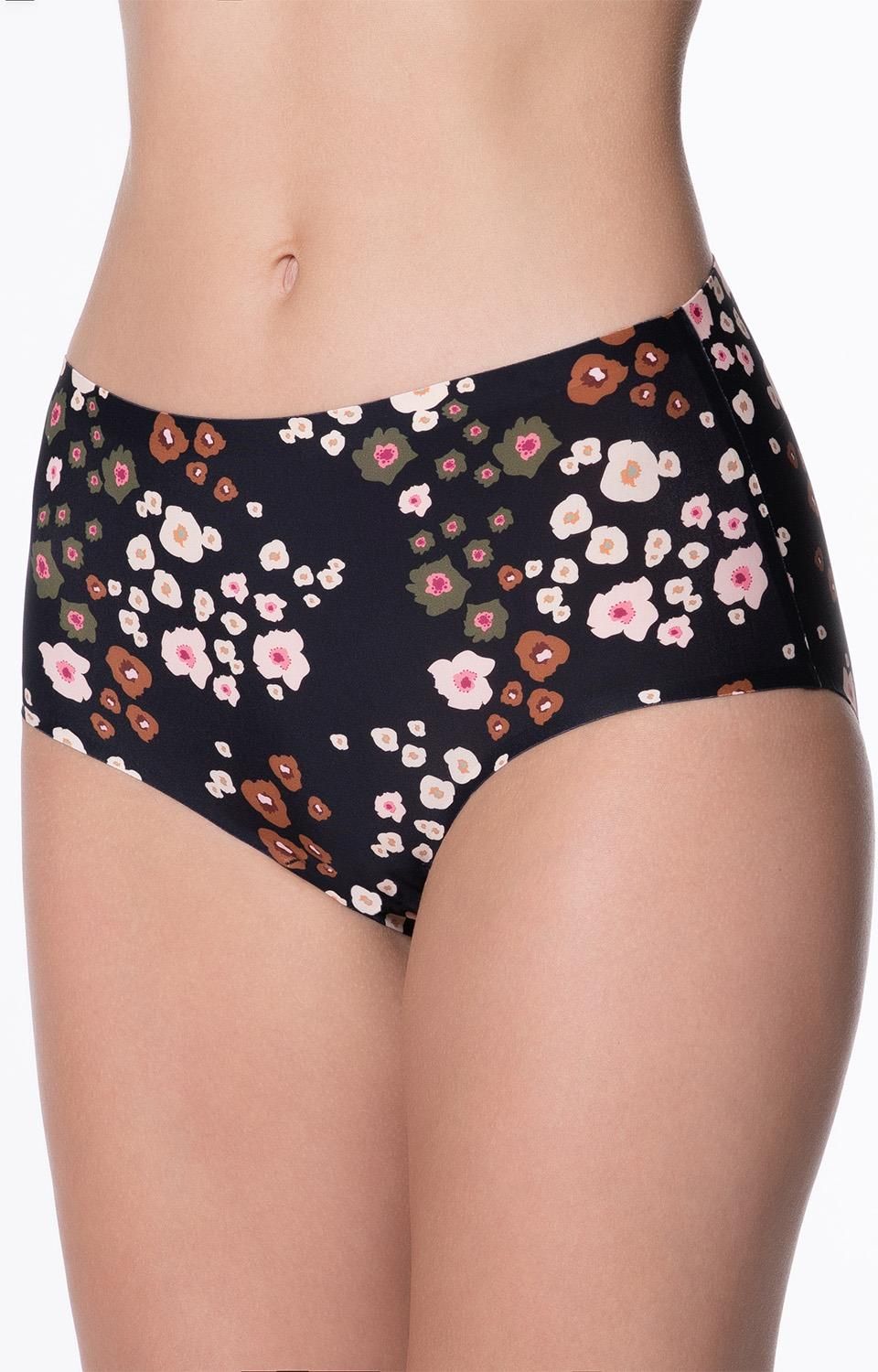 Majtki Wysokie Figi Julimex Panty Maxi Peggy Brown Ceny I Opinie