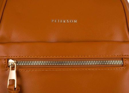 Elegancki plecak damski ze skóry ekologicznej — Peterson - zdjęcie 2
