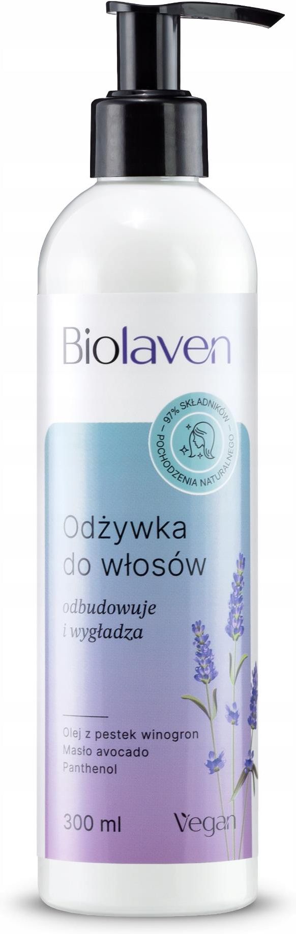 Odżywka do włosów Biolaven Odżywka Do Włosów Z Lawendą 300 ml Opinie