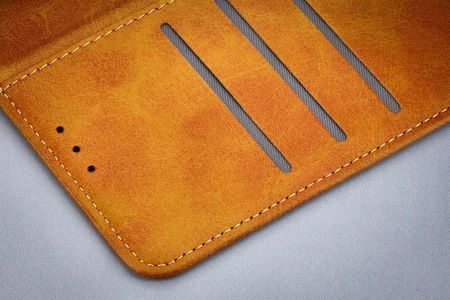 Bizon Etui Case Pocket Do Apple Iphone 15 Plus Brązowe - zdjęcie 5