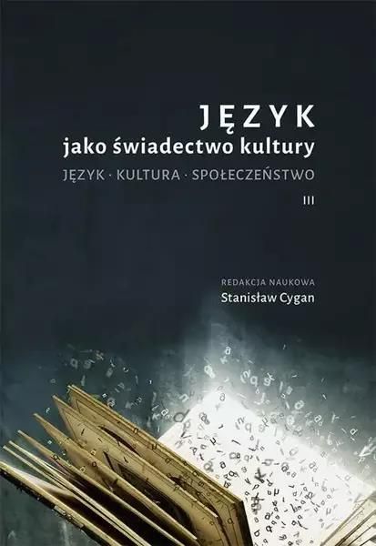 J Zyk Jako Wiadectwo Kultury J Zyk Kultura Spo Ecze Stwo Iii Pdf