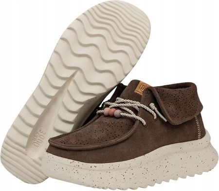 Damskie Buty Botki Trzewiki Zimowe Skórzane HeyDude Wendy Peak Fold Boot 36 - zdjęcie 2