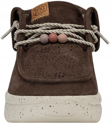Damskie Buty Botki Trzewiki Zimowe Skórzane HeyDude Wendy Peak Fold Boot 36 - zdjęcie 5