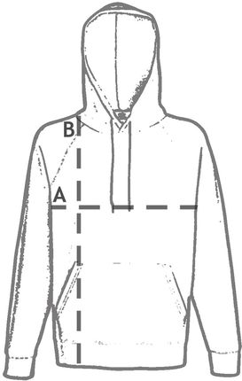 Bluza Z Kapturem Fruit Of The Loom light - zdjęcie 5