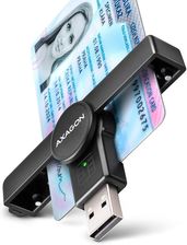 Zdjęcie Axagon Czytnik Kodów Kreskowych Cre-Smpa Czytnik Kart Identyfikacyjnych Pocketreader Usb-A - Ruciane-Nida