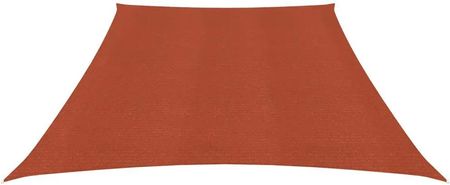 Vidaxl Żagiel Przeciwsłoneczny 160g/m² Terakotowy 3/4X2m Hdpe 311378 - zdjęcie 4